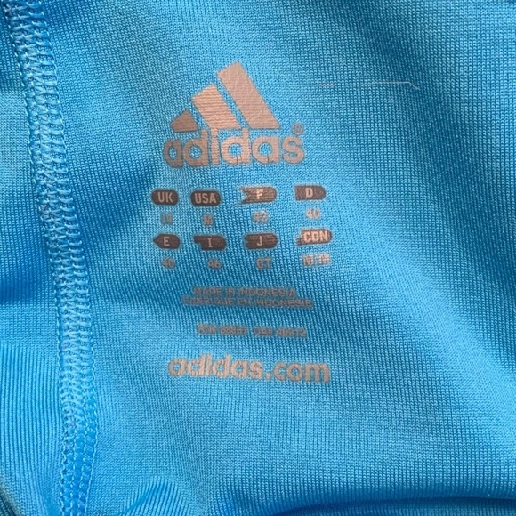 Adidas womans sports skort blue and  black size MED - Picture 11 of 11